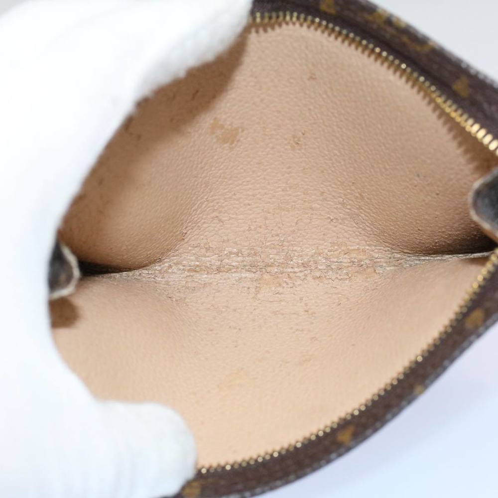 LOUIS VUITTON Monogram Bucket PM Accessory Pouch LV Auth 57646 - Picture 10 of 16